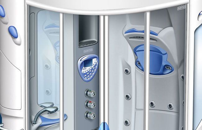 Box doccia multifunzione